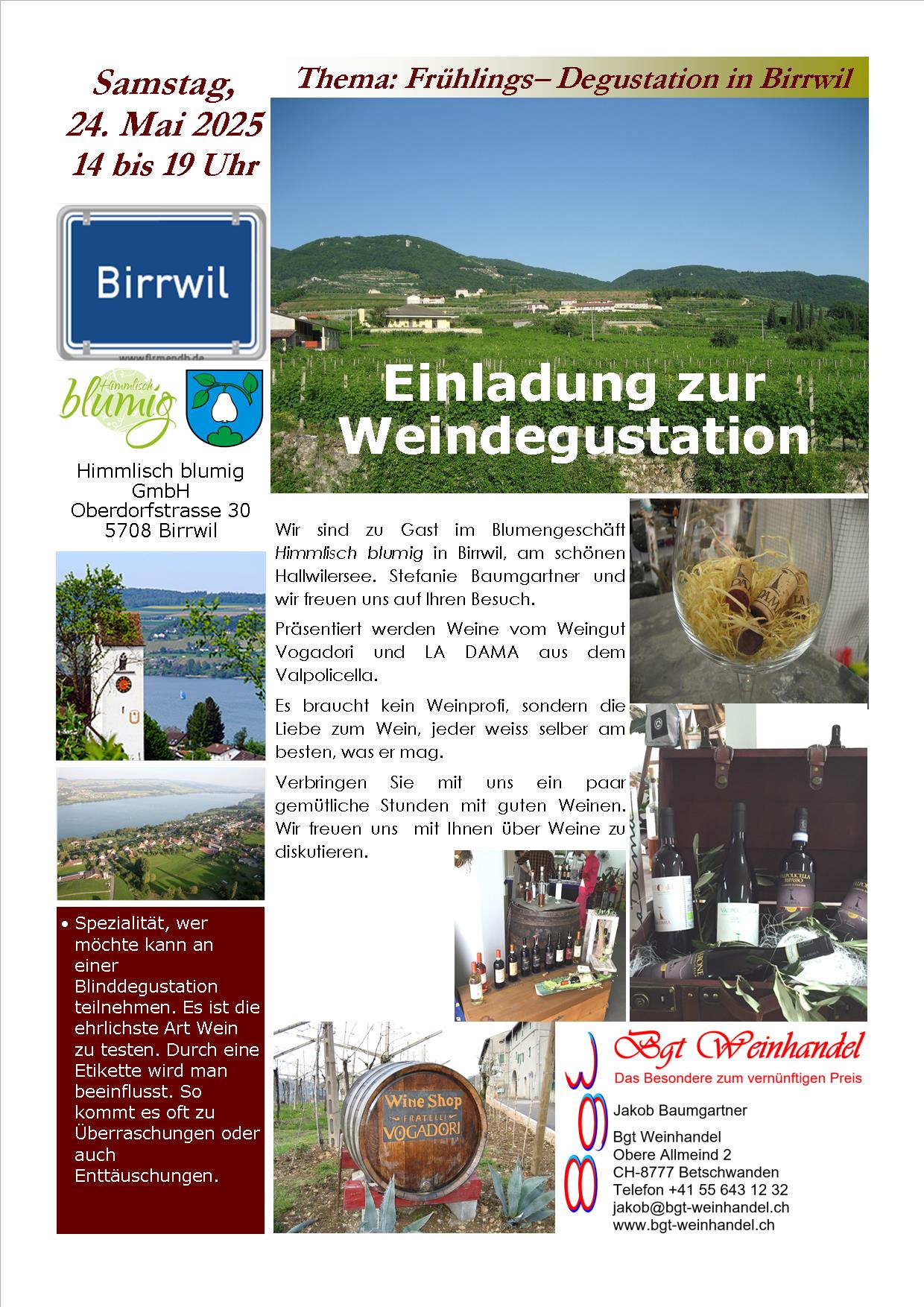 Degustation Valpolicella Birrwil 2025